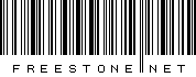 barcode: freestone.net